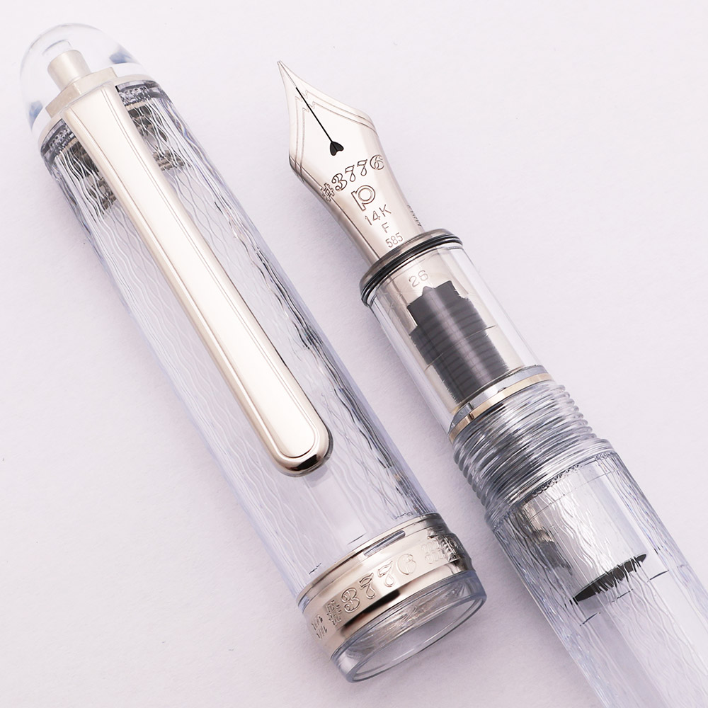 ユーミン Platinum Izumo Urushi Yagumonuri Ginsen Yakumo Fountain Pen